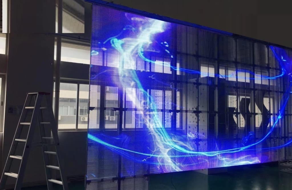 Màn hình LED trong suốt và những tính năng nổi bật